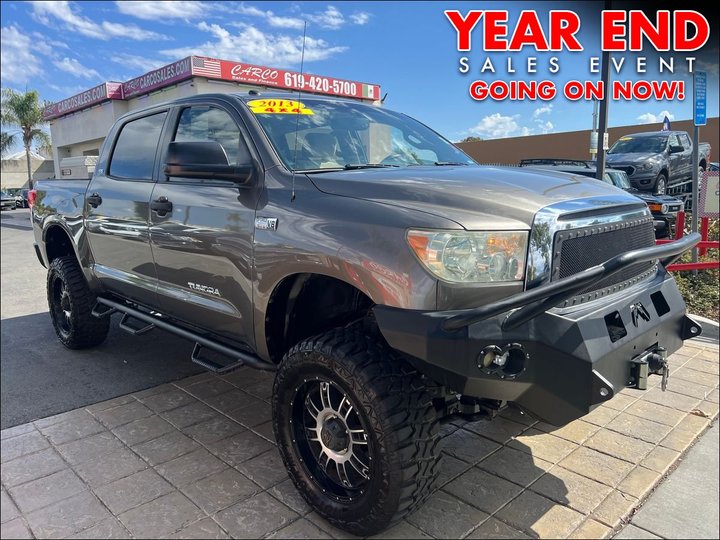 BROWN, 2013 TOYOTA TUNDRA CREWMAX Image 