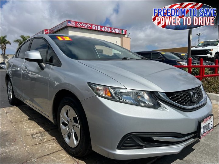 2013 HONDA CIVIC for sale in CHULA VISTA