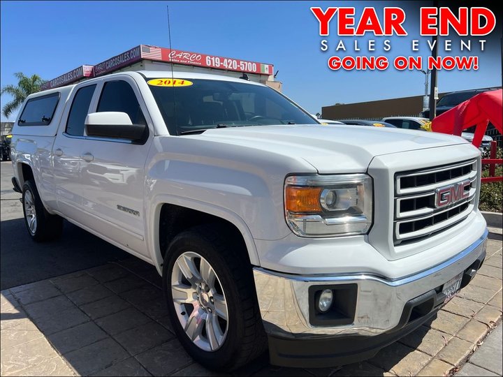 WHITE, 2014 GMC SIERRA 1500 DOUBLE CAB Image 