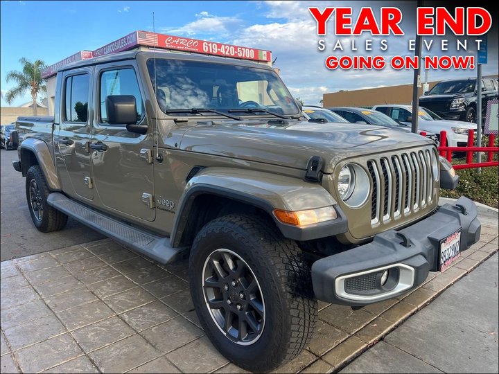 GREEN, 2020 JEEP GLADIATOR Image 