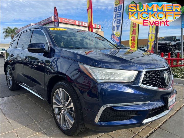 2017 ACURA MDX for sale in CHULA VISTA