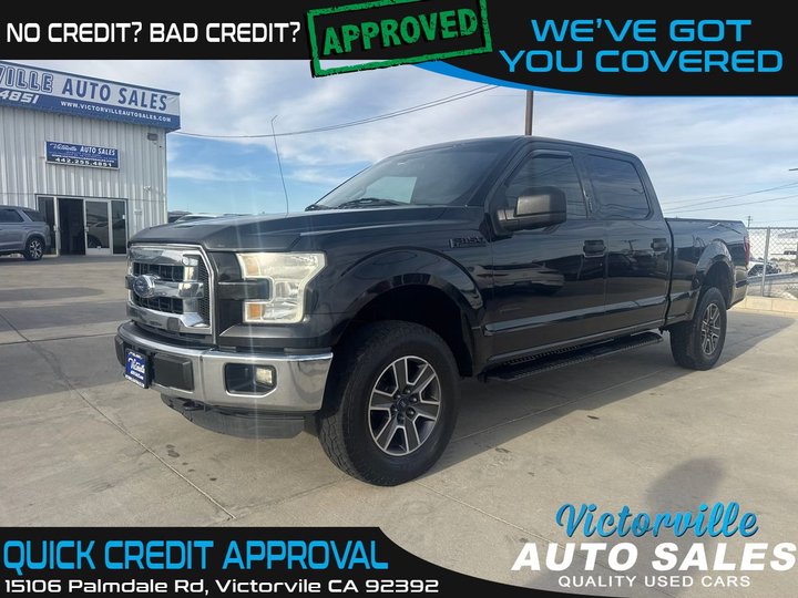 2015 FORD F150 SUPERCREW CAB for sale in VICTORVILLE