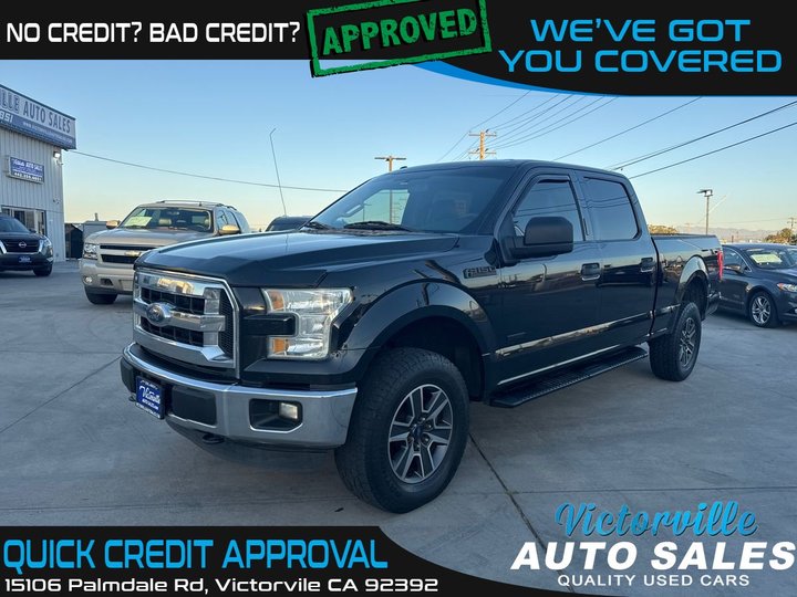 2015 FORD F150 SUPERCREW CAB for sale in VICTORVILLE