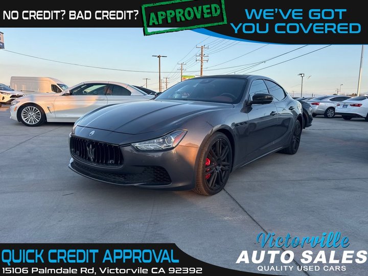 2017 MASERATI GHIBLI for sale in VICTORVILLE