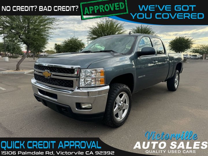 2012 CHEVROLET SILVERADO 2500 HD CREW CAB for sale in VICTORVILLE