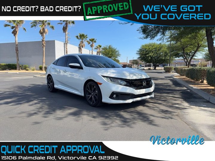 2019 HONDA CIVIC for sale in VICTORVILLE