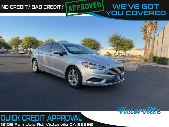 2018 FORD FUSION for sale in VICTORVILLE