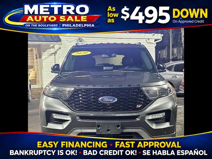 2020 FORD EXPLORER for sale in PHILADELPHIA