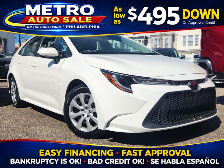 2022 TOYOTA COROLLA for sale in PHILADELPHIA