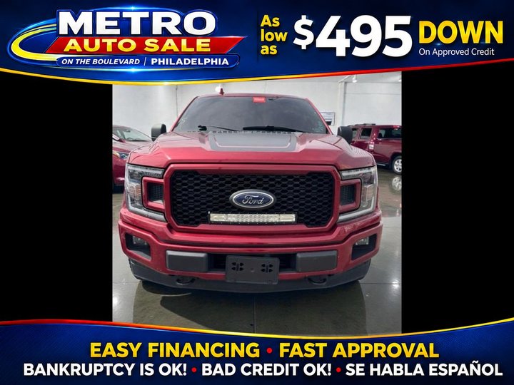 2018 FORD F-150 for sale in PHILADELPHIA