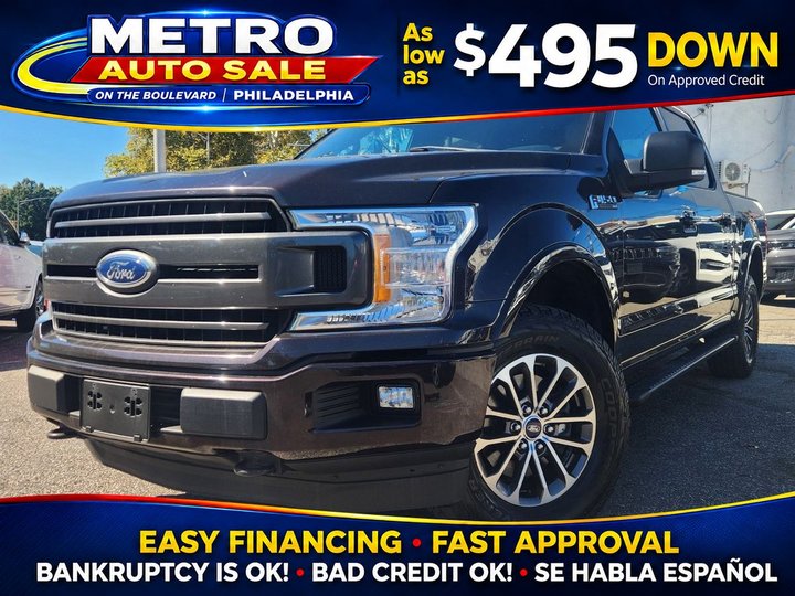 2019 FORD F150 SUPERCREW CAB for sale in PHILADELPHIA