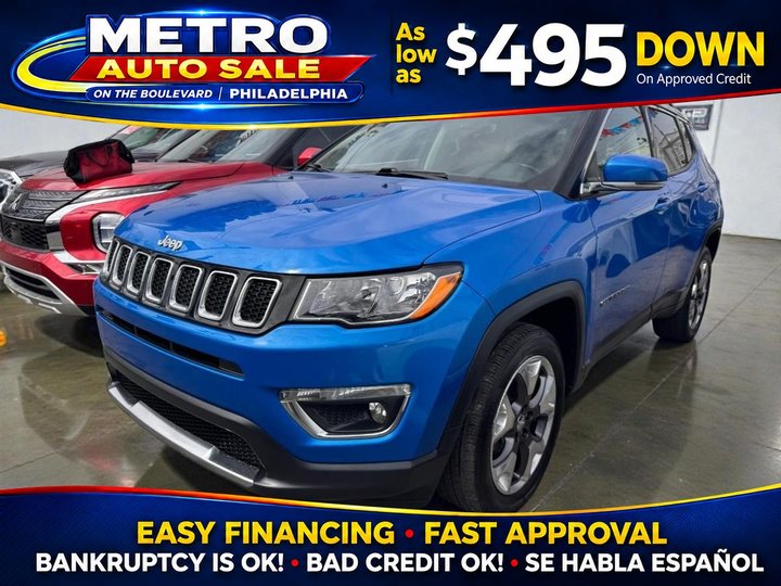 2020 JEEP COMPASS for sale in PHILADELPHIA
