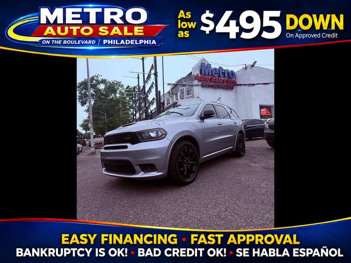 2019 DODGE DURANGO for sale in PHILADELPHIA