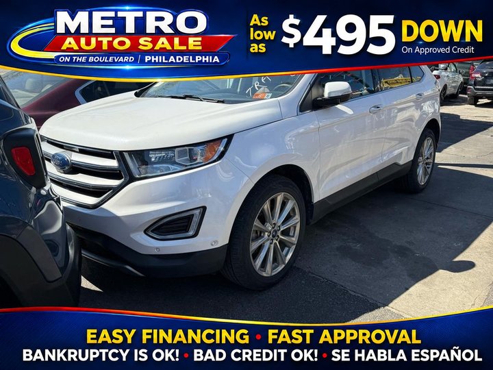 2017 FORD EDGE LIMIT for sale in PHILADELPHIA