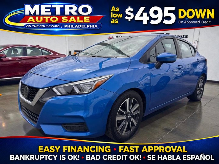 2021 NISSAN VERSA for sale in PHILADELPHIA