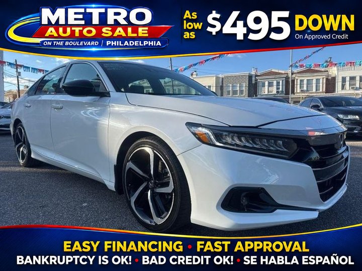 2022 HONDA ACCORD for sale in PHILADELPHIA