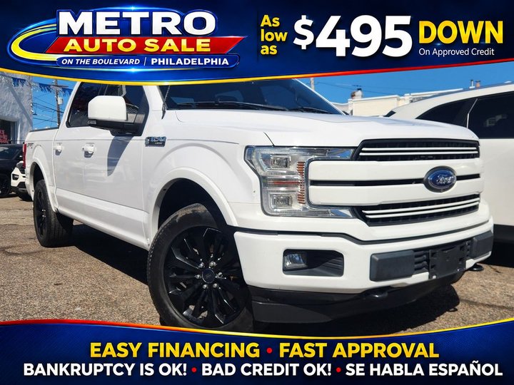 2018 FORD F150 SUPERCREW CAB for sale in PHILADELPHIA