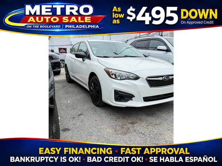 2019 SUBARU IMPREZA for sale in PHILADELPHIA