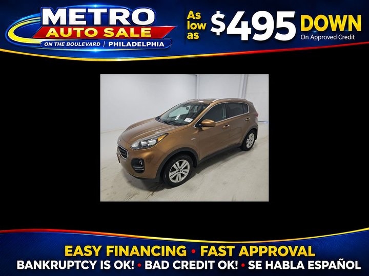 2017 KIA SPORTAGE for sale in PHILADELPHIA
