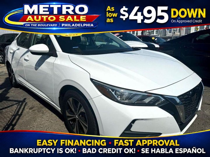 2021 NISSAN SENTRA for sale in PHILADELPHIA