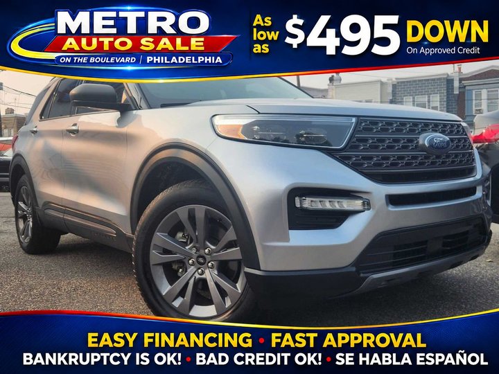 2021 FORD EXPLORER for sale in PHILADELPHIA