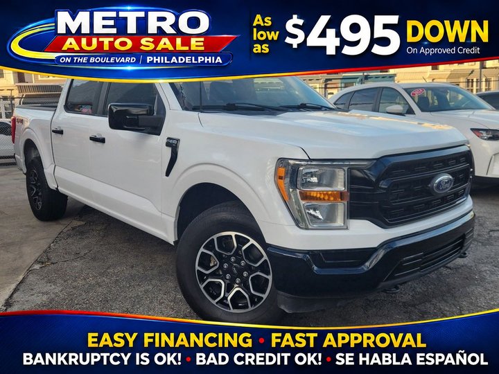 2021 FORD F150 SUPERCREW CAB for sale in PHILADELPHIA
