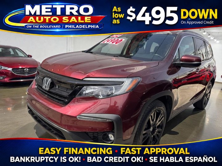 2022 HONDA PILOT for sale in PHILADELPHIA
