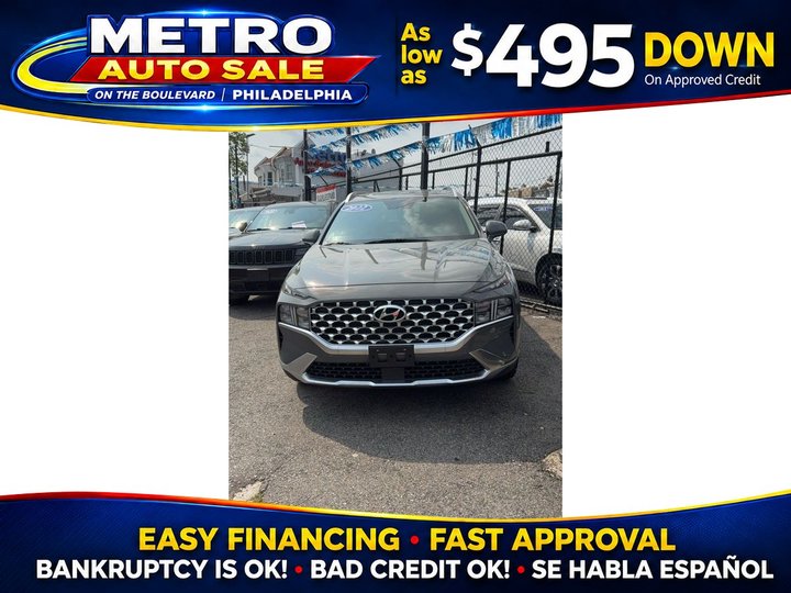 2022 HYUNDAI SANTA FE for sale in PHILADELPHIA