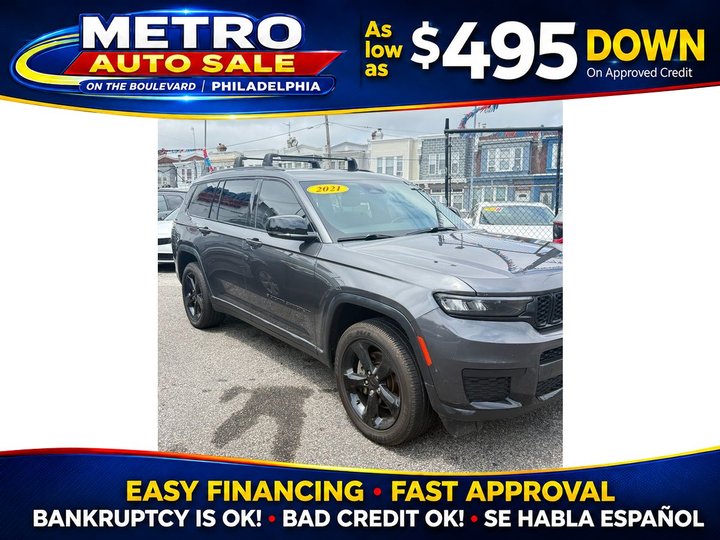 2021 JEEP GRAND CHEROKEE L for sale in PHILADELPHIA