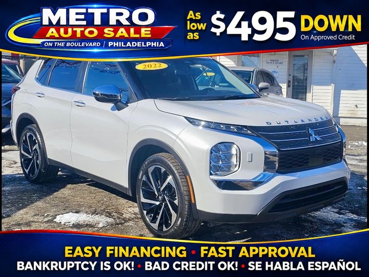 2022 MITSUBISHI OUTLANDER for sale in PHILADELPHIA