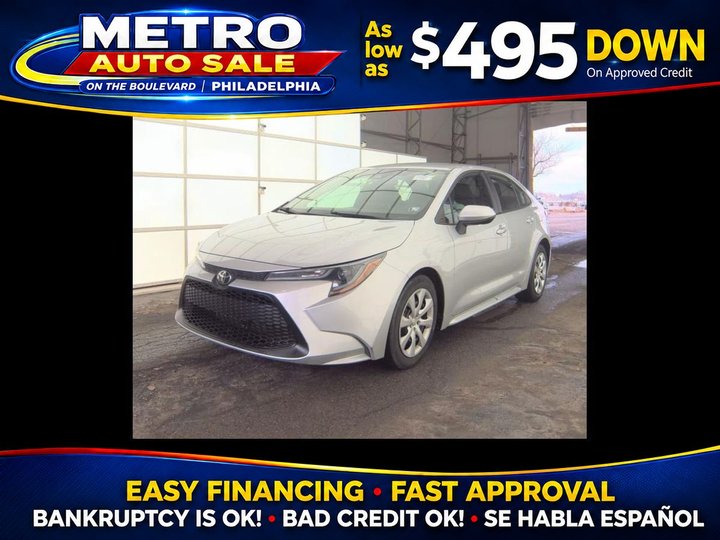 2020 TOYOTA COROLLA for sale in PHILADELPHIA