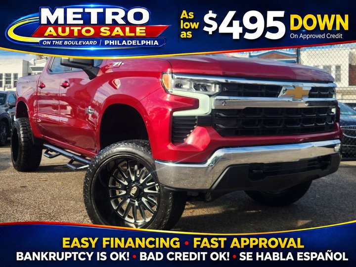 2023 CHEVROLET SILVERADO 1500 CREW CAB for sale in PHILADELPHIA