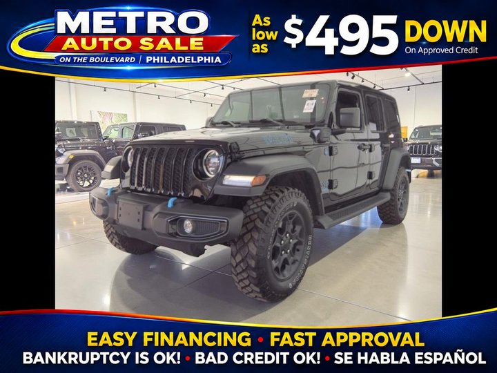 2023 JEEP WRANGLER 4XE for sale in PHILADELPHIA
