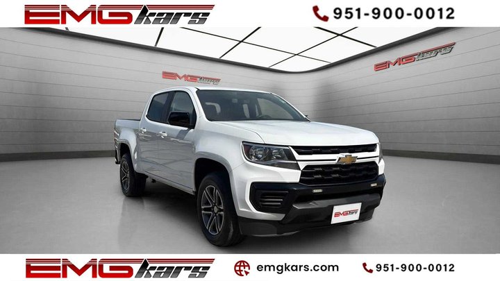 2021 CHEVROLET COLORADO CREW CAB for sale in RIVERSIDE