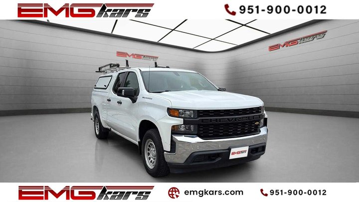 2019 CHEVROLET SILVERADO 1500 DOUBLE CAB for sale in RIVERSIDE