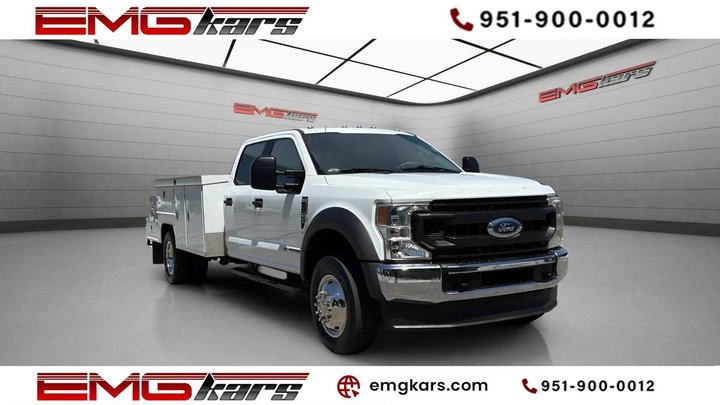 2021 FORD F550 SUPER DUTY CREW CAB & CHASSIS for sale in RIVERSIDE