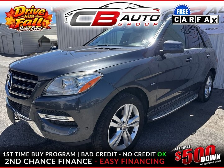 2012 MERCEDES-BENZ M-CLASS for sale in LAS VEGAS