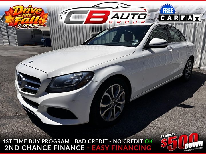 2018 MERCEDES-BENZ C-CLASS for sale in LAS VEGAS