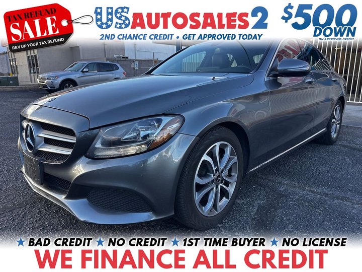 2018 MERCEDES-BENZ C-CLASS for sale in LAS VEGAS