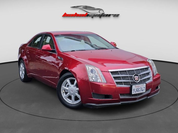 BURGUNDY, 2009 CADILLAC CTS Image 