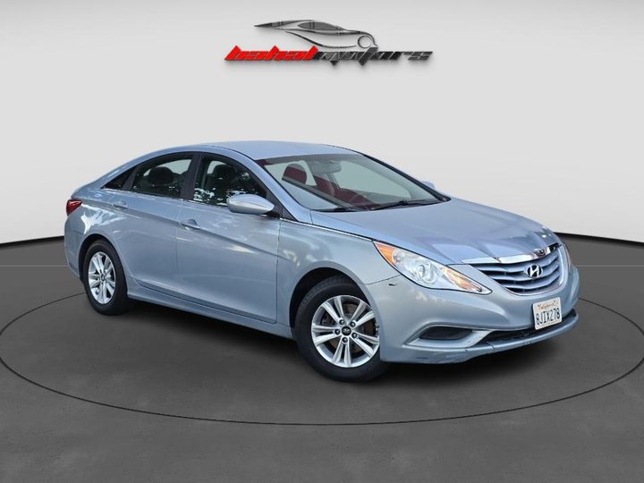 BLUE, 2013 HYUNDAI SONATA Image 