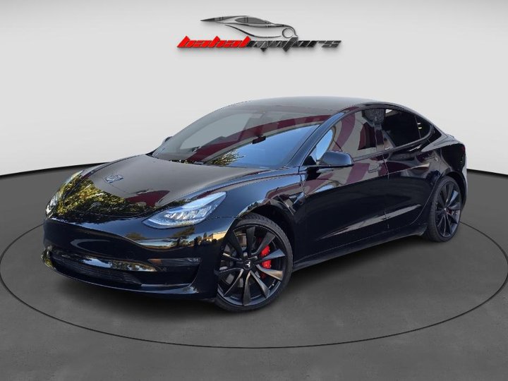 BLACK, 2019 TESLA MODEL 3 Image 