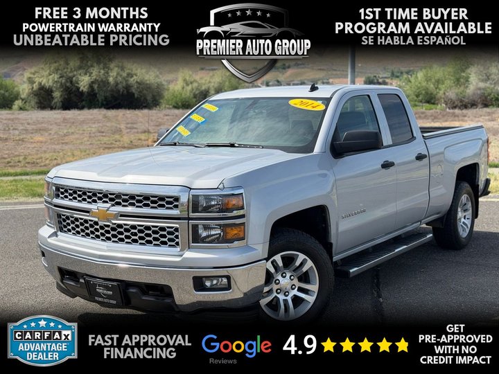 2014 CHEVROLET SILVERADO 1500 DOUBLE CAB for sale in UNION GAP