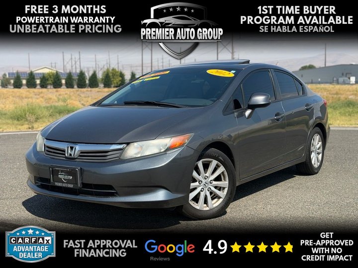 2012 HONDA CIVIC for sale in UNION GAP