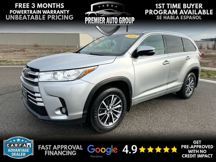 2018 TOYOTA HIGHLANDER for sale in UNION GAP