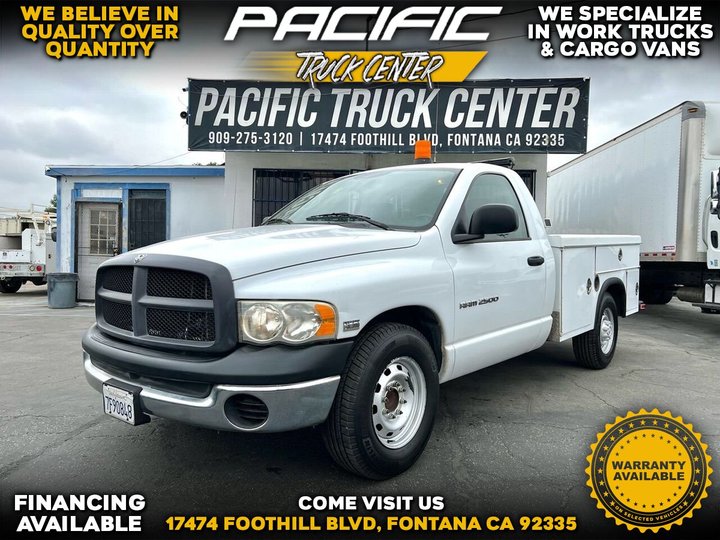 White, 2004 Dodge Ram 2500 Image 