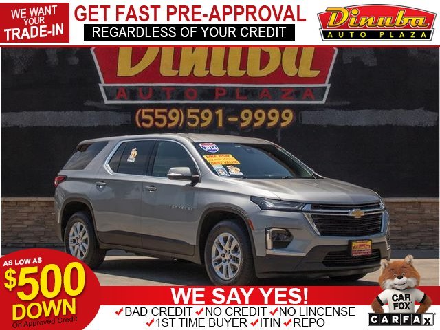 GRAY, 2023 CHEVROLET TRAVERSE Image 