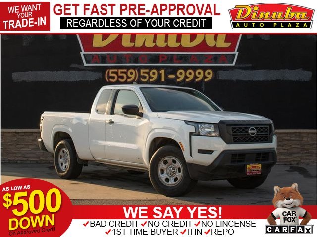 WHITE, 2023 NISSAN FRONTIER KING CAB Image 