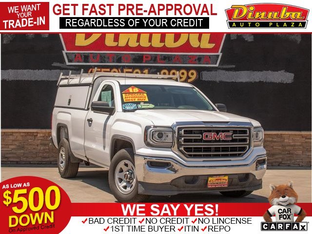 2018 GMC SIERRA 1500 REGULAR CAB for sale in DINUBA