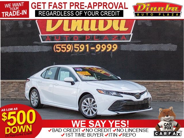 WHITE, 2020 TOYOTA CAMRY Image 